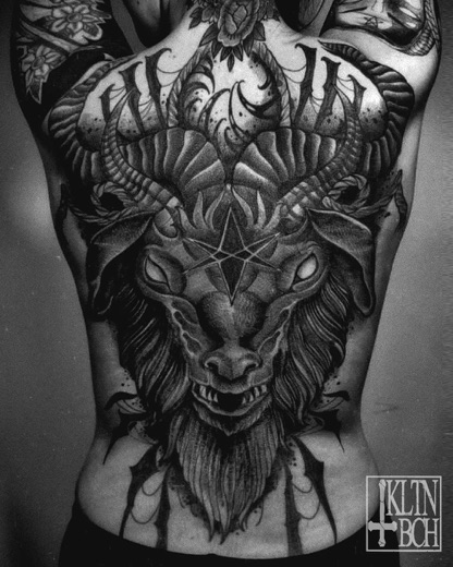 Rückentattoo von Felix